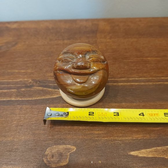 🔥 Sale 🔥 Red Jasper Smiling Buddha Sphere - Final Price - Picture 10 of 11